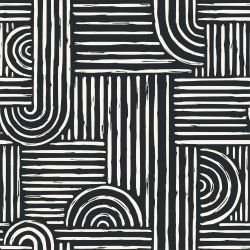 tribal crayola raked beige black