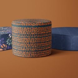 unlit garden concept upholstery