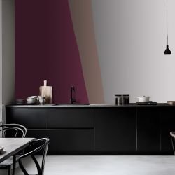 wallscapes concept paint split peach magenta