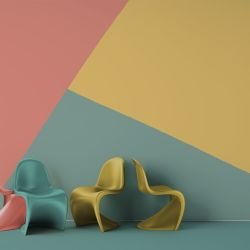 wallscapes tri block sunny concept