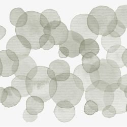 watercolour circle bubbles greenish
