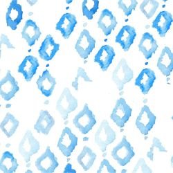 watercolour watery diamonds blues
