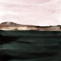 waves of earth minimal earth twilight