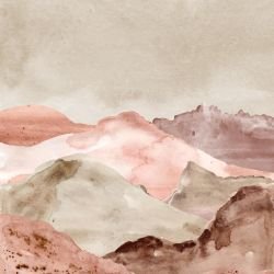 waves of earth serene layers no sun amber