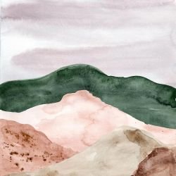 waves of earth verdant valley blush 