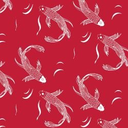 whispering kimono common carp firebrick white reverse