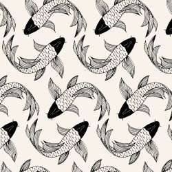 whispering kimono turning koi tar eggshell